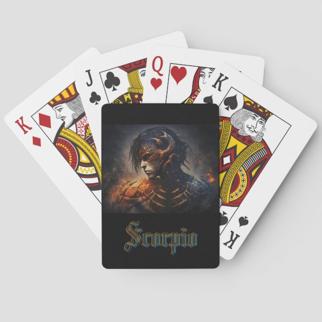 Jeu De Cartes Scorpio (dos)