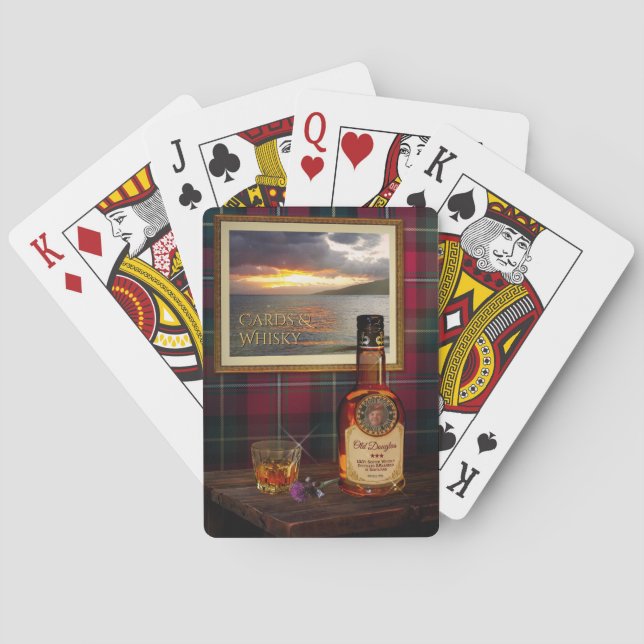 Jeu De Cartes Scotch Whisky sans texte et photo (dos)