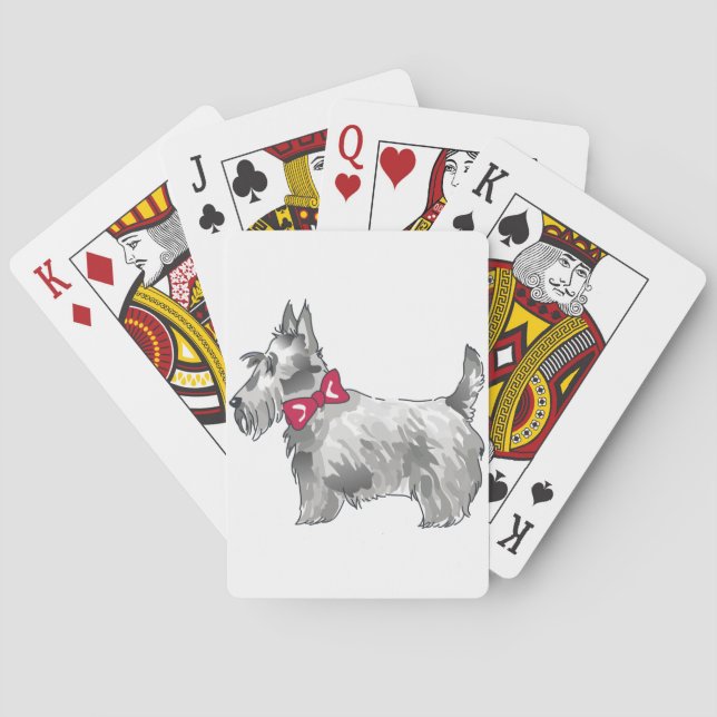Jeu De Cartes Scottish Terrier (dos)
