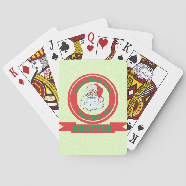 Jeu De Cartes Seattle (dos)