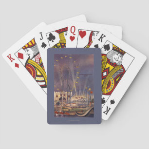 Jeu De Cartes Seattle, affiche de l'Exposition universelle