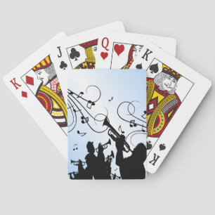 Jeu De Cartes Section Trumpet Musique bleue