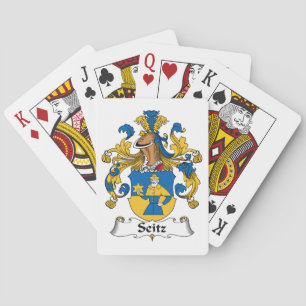 Jeu De Cartes Seitz Family Crest