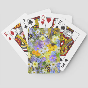 Jeu De Cartes Sélection des fleurs de printemps