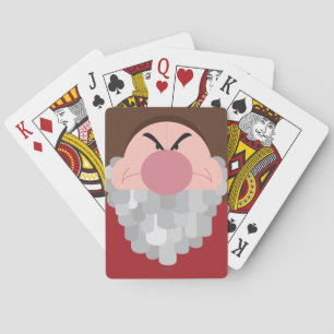 Jeu De Cartes Sept nains - Grumpy Character Body