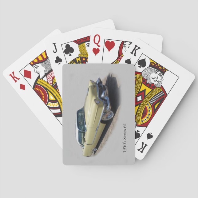 Jeu De Cartes Série 61 des années 1950 (dos)