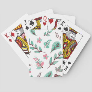 Jeu De Cartes Série de conception de fleurs 2