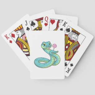 Jeu De Cartes Serpent avec Lollipop