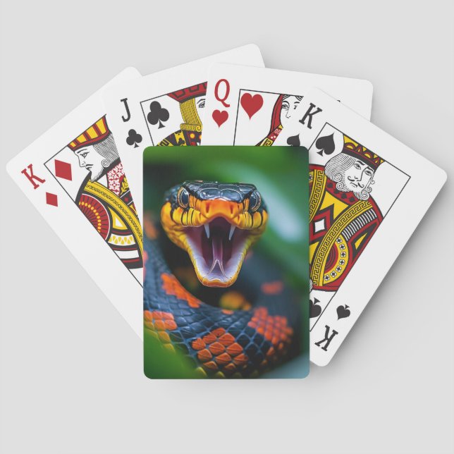 Jeu De Cartes Serpent Bite (dos)