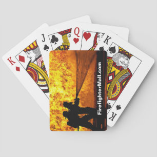 Jeu De Cartes Service des incendies Pompiers Jouer des cartes