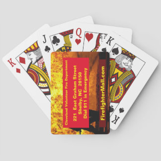 Jeu De Cartes Service d'incendie volontaire de Cleveland Jouer d