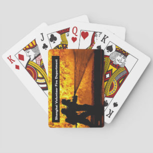 Jeu De Cartes Service d'incendie volontaire de Shanghai Jouer de