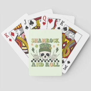 Jeu De Cartes Shamrock et rouleau
