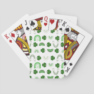 Jeu De Cartes Shamrock Rainbows Jouer des cartes