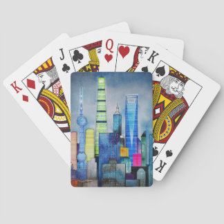 Jeu De Cartes Shanghai Chine Jouer des cartes 