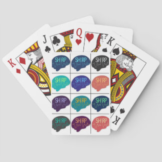 Jeu De Cartes SHARP multicolore Cerveau Lecture Cartes