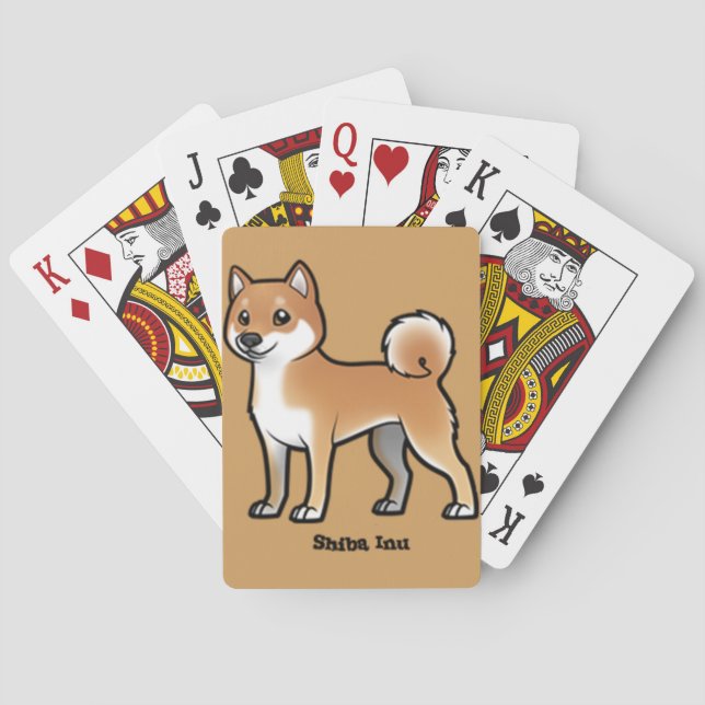 Jeu De Cartes shiba inu (dos)