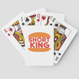 Jeu De Cartes Short King Funny Minimal Design