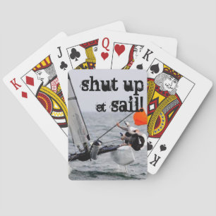 Jeu De Cartes Shut Up and Sail Catamaran Bateau à voile