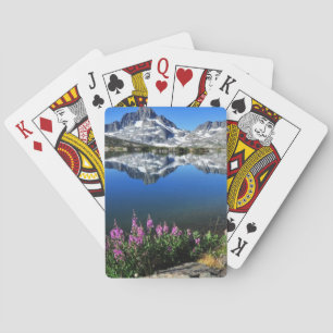 Jeu De Cartes Sierra orientale montagnes