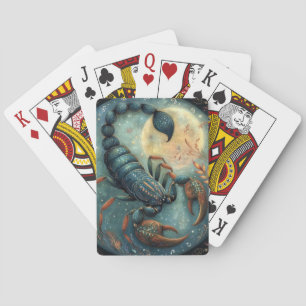 Jeu De Cartes Signe astrologique Scorpion Mystique Anniversaire