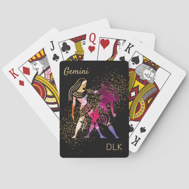 Jeu De Cartes SIGNE GÉMini - Zodiaque (dos)