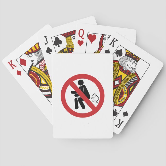 Jeu De Cartes Signe NO Farny ⚠ Funny Thai Toilet ⚠ (dos)