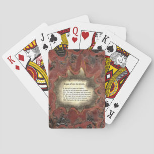 Jeu De Cartes Signes De La Terre