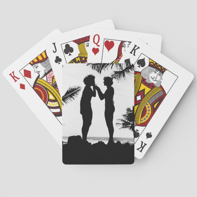 Jeu De Cartes Silhouette, 1940 (dos)