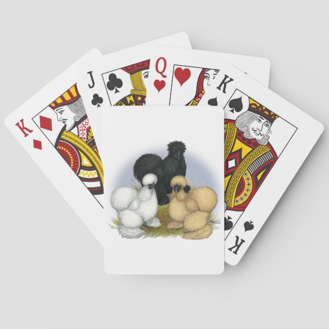 Jeu De Cartes Silkie Trio (dos)