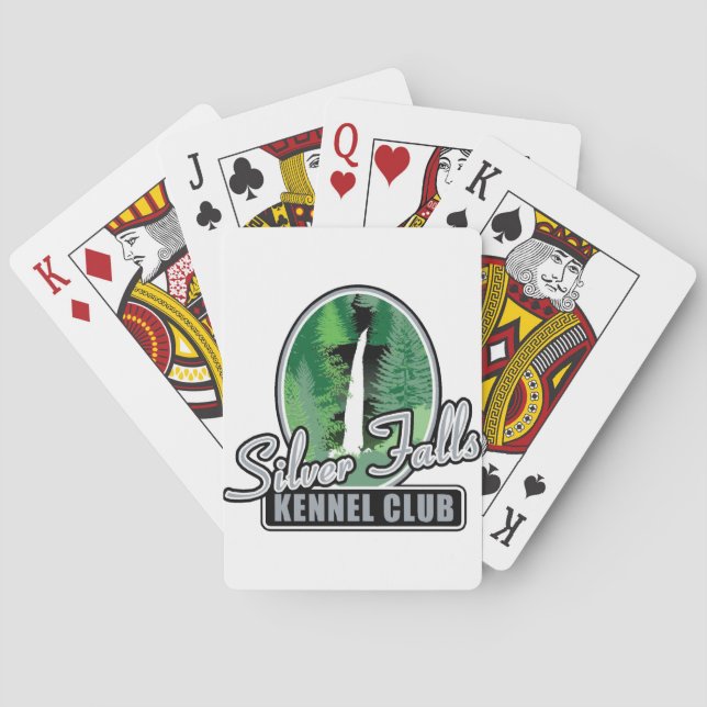 Jeu De Cartes Silver Falls (dos)