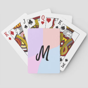 Jeu De Cartes simple logo monogramme minimal personnalisé