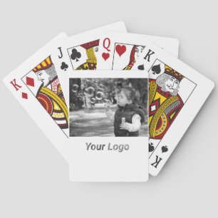 JEU DE CARTES SIMPLE MODERNE MODERNE MONOGRAM ÉLÉGANT CHIC STYLE