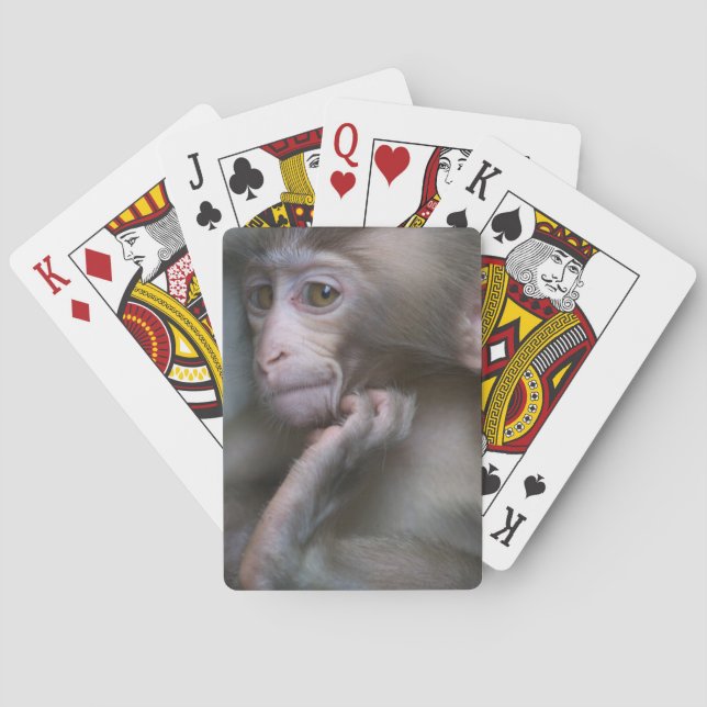 Jeu De Cartes Singe de bébé (dos)