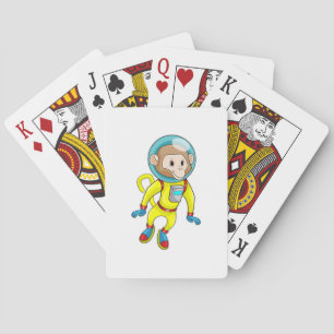 Jeu De Cartes Singe en astronaute