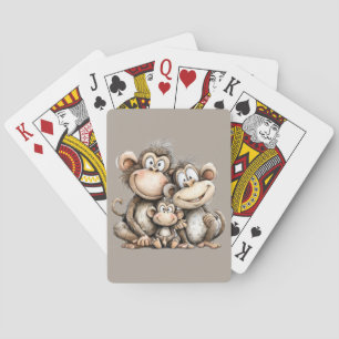 Jeu De Cartes Singes mignons