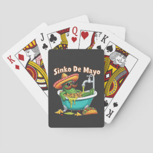 Jeu De Cartes Sinko de Mayo"Funny Cinco de Mayo Cactus