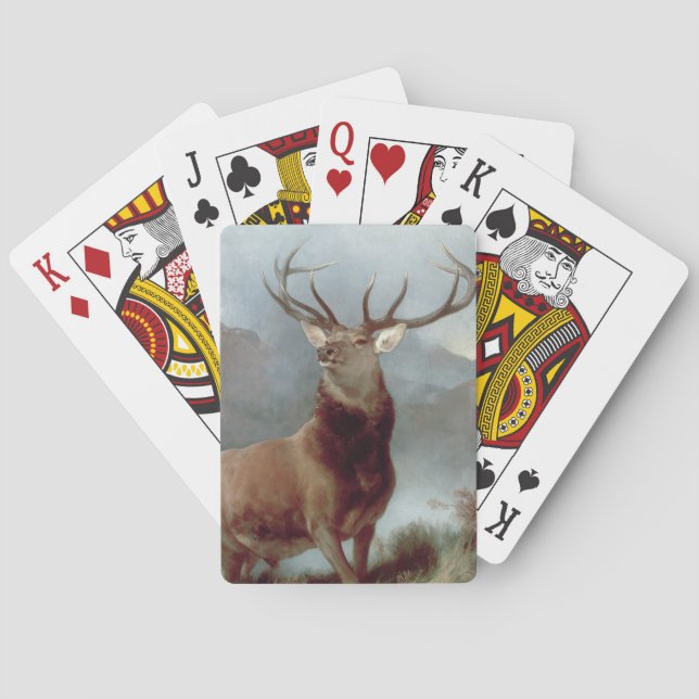 Jeu De Cartes Sir Edwin Landseer | Monarque du Glen, 1851 (dos)