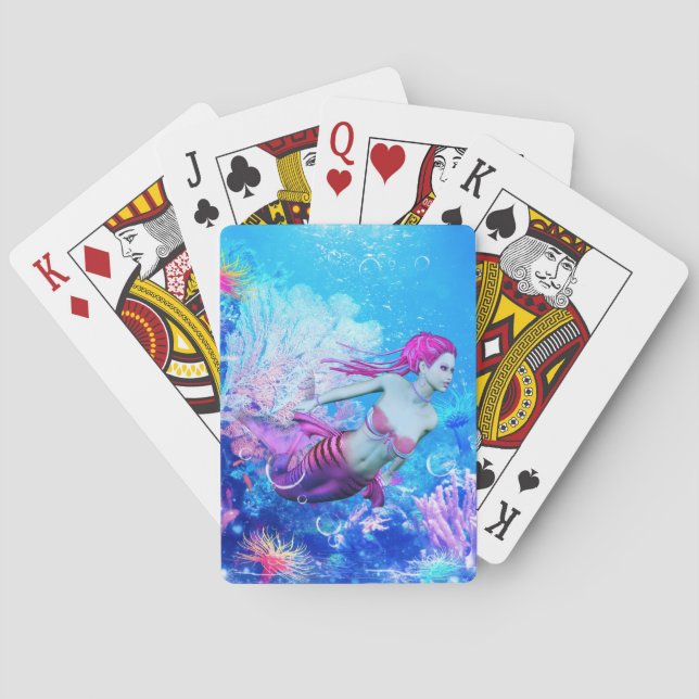 Jeu De Cartes Sirène (dos)