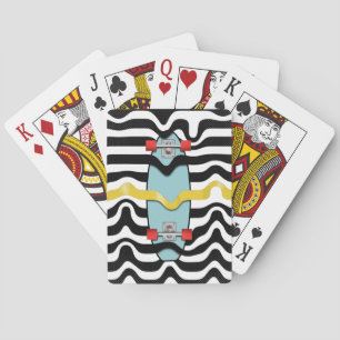 Jeu De Cartes skateboard des années 70