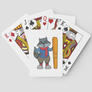 Jeu De Cartes Ski Racoon