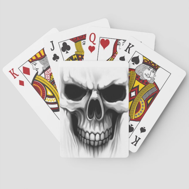 Jeu De Cartes skull (dos)