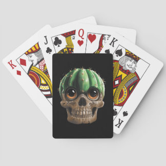 Jeu De Cartes Skull Cactus Playing Cards
