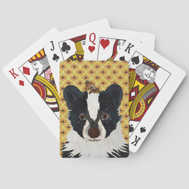 JEU DE CARTES SKUNK & BUTTERFLY (dos)