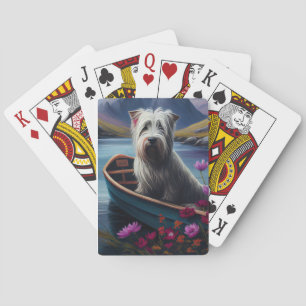 Jeu De Cartes Skye Terrier sur une pagaie : une aventure Pittore