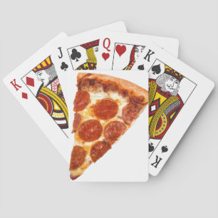 Jeu De Cartes SlipperyJoe's classique pepperoni pizza tranche fo