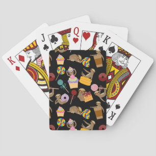 Jeu De Cartes Sloth Sweet Traitements Motif