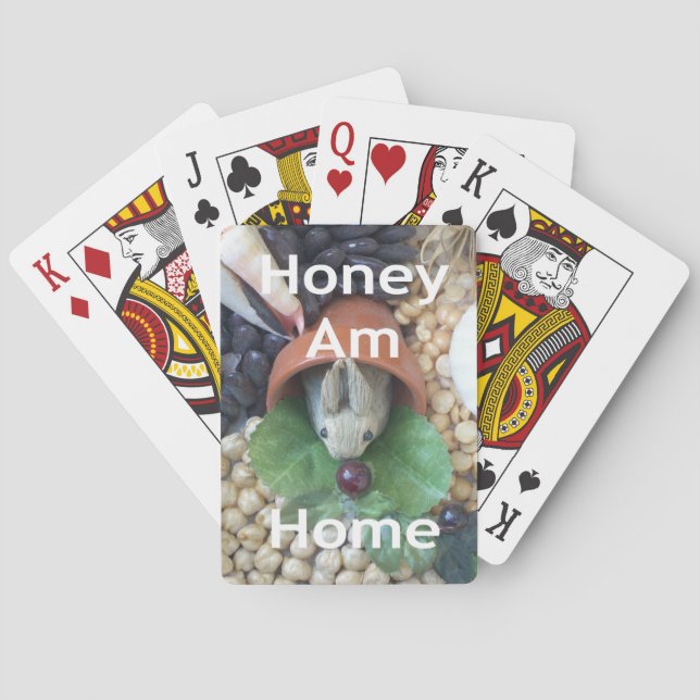 Jeu De Cartes Snacking de lapin mignon (dos)