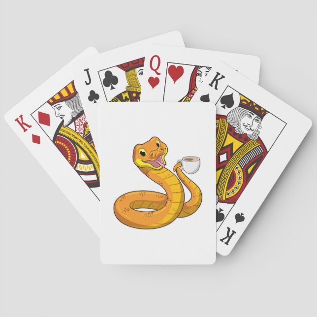 Jeu De Cartes Snake with Cup (dos)