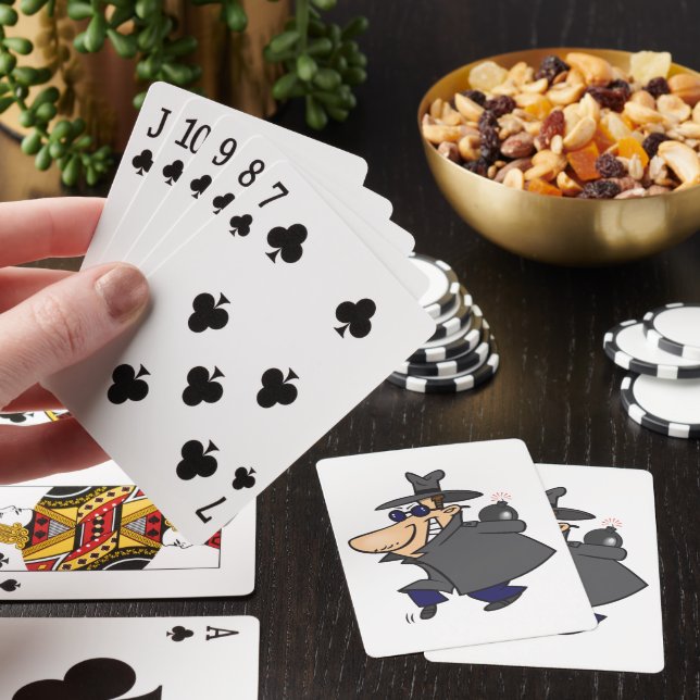 Jeu De Cartes Sneaky Spy Undercover Jouer des cartes (In Situ)